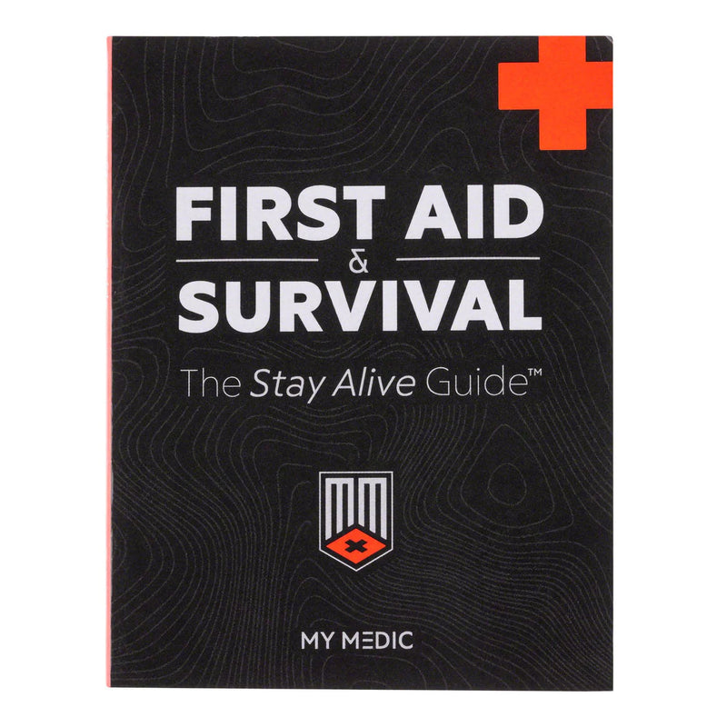 FIRST AID & SURVIVAL: THE STAY ALIVE GUIDE, SOLD AS 1/EACH MYMEDIC MM-BOOK-FRST-AID-SURV-EA