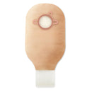 New Image™ 18002 Two-Piece Ultra Clear Ostomy Pouch, Pre-cut to Fit 44 mm, Green, 10/BX