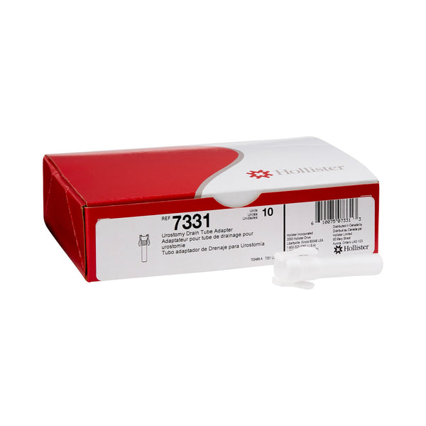 HOLLISTER UROSTOMY DRAIN TUBE ADAPTER, SOLD AS 10/BOX HOLLISTER 7331