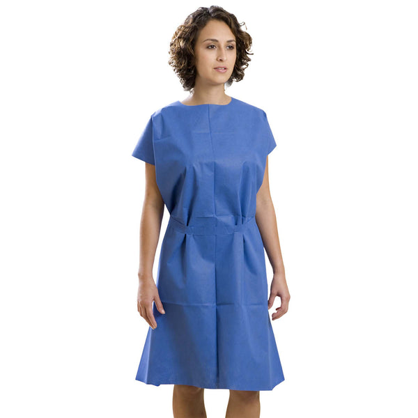 AMPLEWEAR® PATIENT EXAM GOWN, 3X-LARGE, SOLD AS 25/CASE GRAHAM 50756