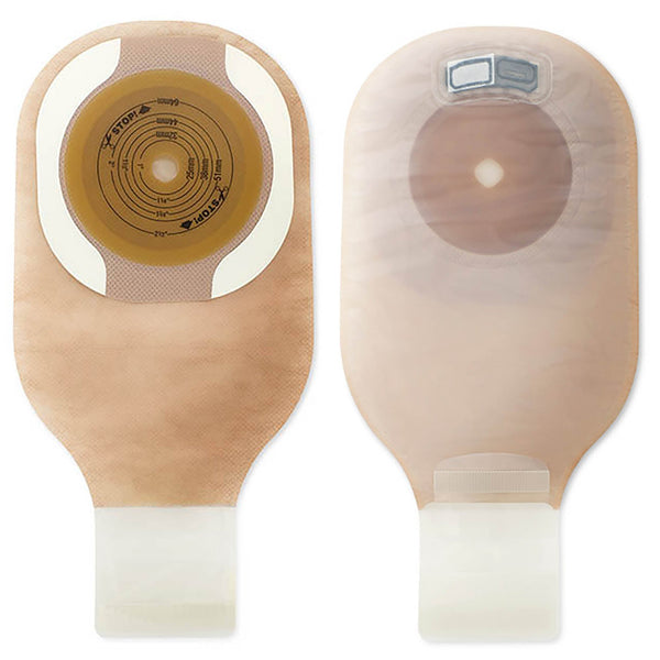 PREMIER™ ONE-PIECE BEIGE OSTOMY POUCH, CUT TO FIT FOR UP TO 64 MM STOMAS, SOLD AS 10/BOX HOLLISTER 8371