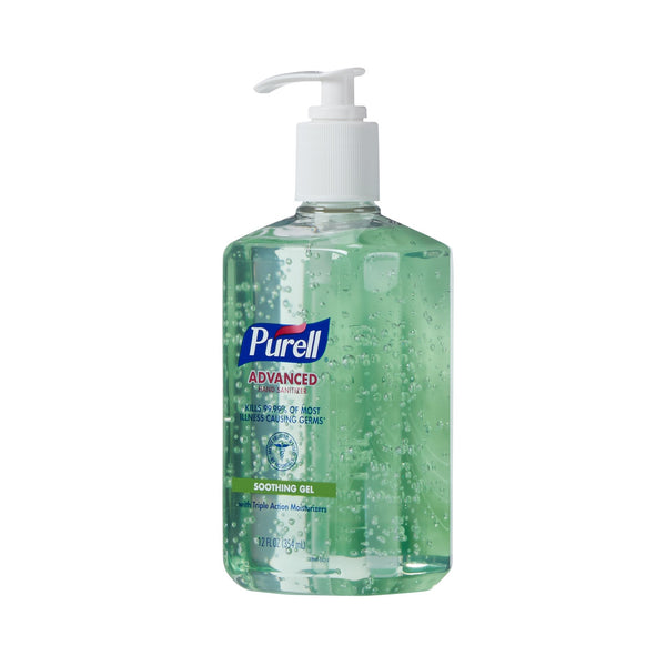 PURELL® ADVANCED HAND SANITIZER SOOTHING GEL, 12 OZ. BOTTLE, SOLD AS 1/EACH GOJO 3639-12