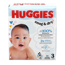 DIAPER, HUGGIES SNUG&DRY JUMBOPK SZ3 (34/PK 4PK/CS), 136/CS
