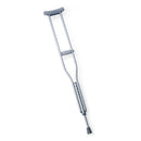 CRUTCH, ALUM PSH-BTN ADLT MED5' 2"-5" 10" (8/CS) MEDLNE, 1/PR