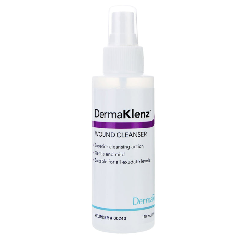 DERMAKLENZ® WOUND CLEANSER, 4 OZ. SPRAY BOTTLE, SOLD AS 12/CASE DERMARITE 00243
