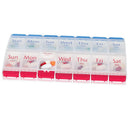 EZY DOSE® 7-DAY PILL ORGANIZER, EXTRA LARGE, SOLD AS 6/PACK APOTHECARY 67585