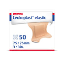 Leukoplast® Elastic Adhesive Strip, 3 x 3 Inch Four-Wing, 600/CS