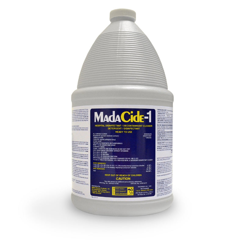 MadaCide-1 Surface Disinfectant Cleaner, 1 gal 1/EACH -7009