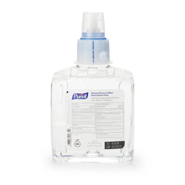 PURELL® ADVANCED FOAMING HAND SANITIZER 1200 ML DISPENSER REFILL BOTTLE, SOLD AS 1/EACH GOJO 1904-02