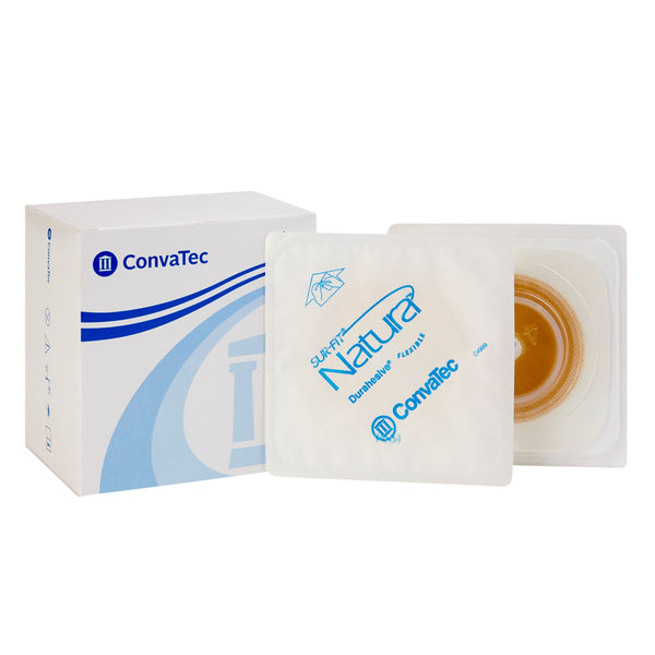 SUR-FIT NATURA® TWO-PIECE DURAHESIVE® SKIN BARRIER, 45 MM FLANGE, SOLD AS 10/BOX CONVATEC 413161