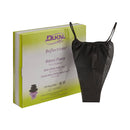 DUKAL REFLECTIONS™ DISPOSABLE BIKINI PANTY, BLACK, SOLD AS 1000/CASE DUKAL 900506-1