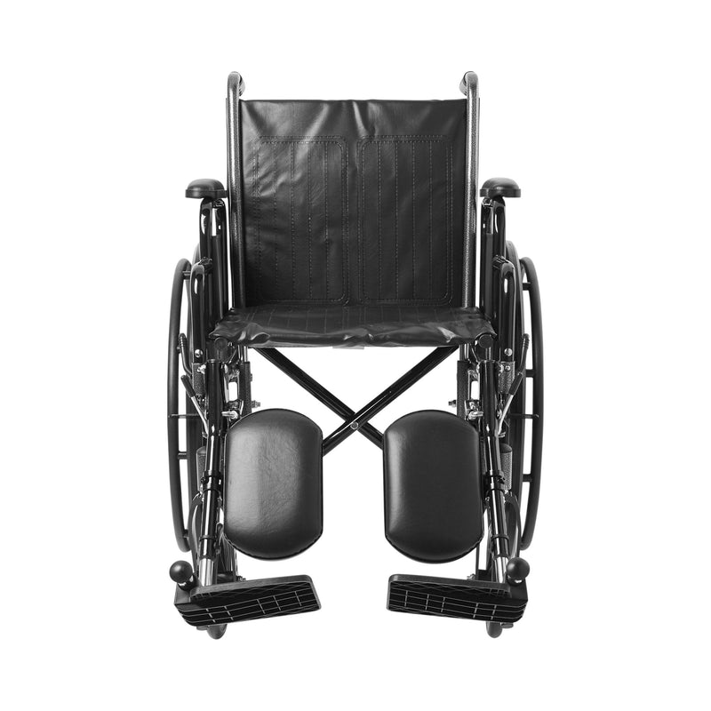 McKesson Wheelchair, 18 Inch Seat Width 1/EACH -146-SSP218DDA-ELR
