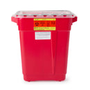 CONTAINER, SHARPS RED/CLR 9GL(8/CS), 8/CS