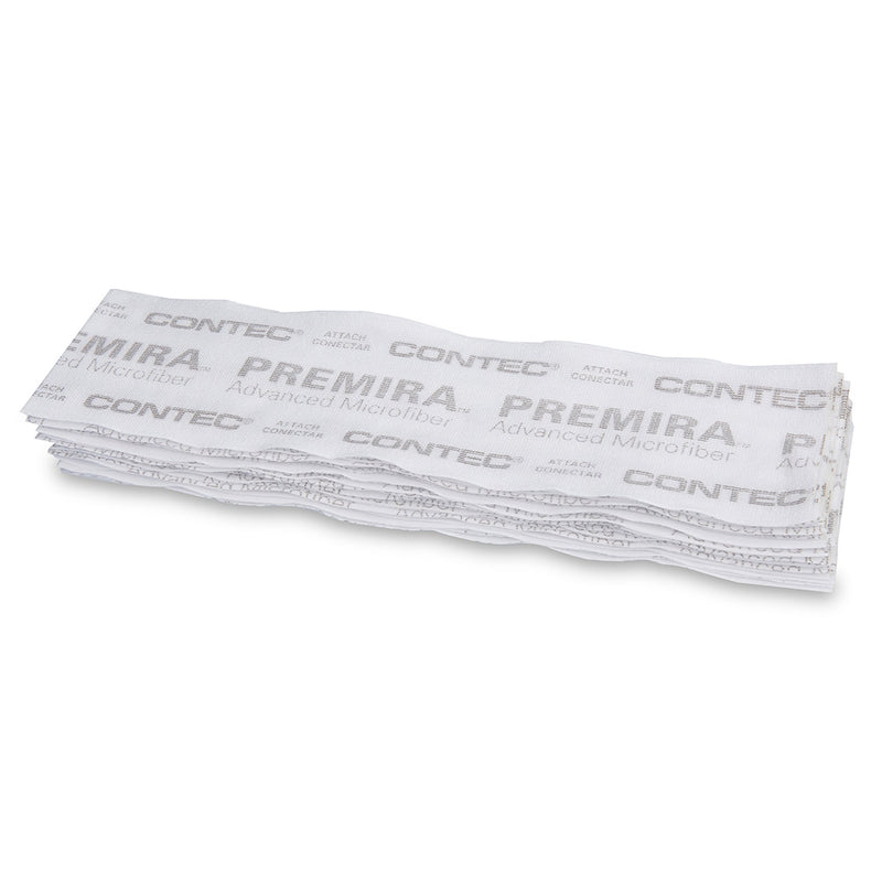 PREMIRA® DISPOSABLE MICROFIBER MOP PADS, SOLD AS 20/PACK CONTEC PRMM0001