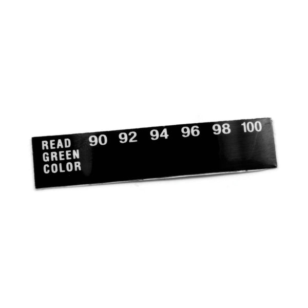 TMP SERIES TEMPERATURE INDICATOR STRIP, SOLD AS 100/CASE CAPLUGS 240-A420-000