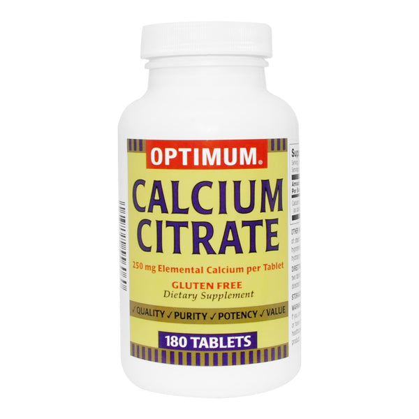 OPTIMUM® CALCIUM CITRATE SUPPLEMENT, SOLD AS 1/BOTTLE MAGNO 43292055606