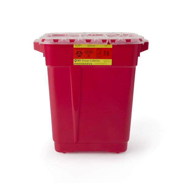 BD MULTI-PURPOSE SHARPS CONTAINER, 9 GALLON, 18-1/2 X 17-3/4 X 11-3/4 INCH, SOLD AS 1/EACH BD 305615