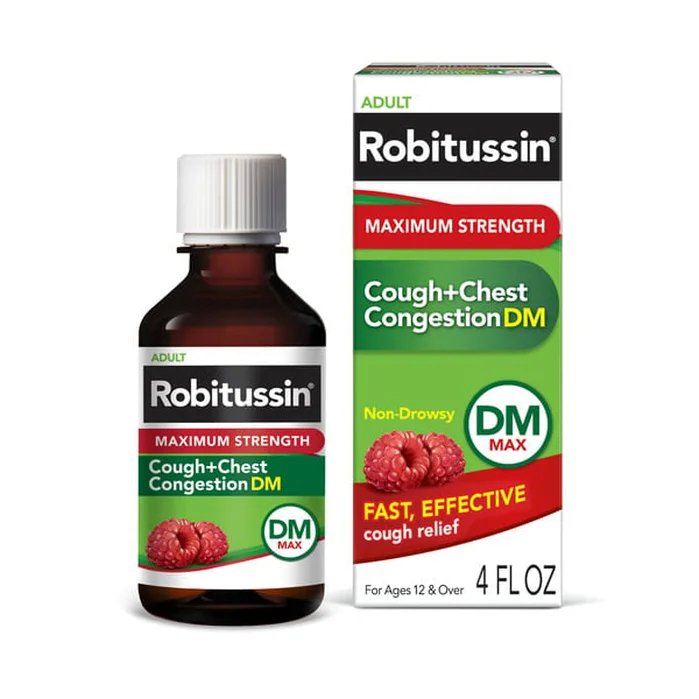 ROBITUSSIN ADULT COUGH + CHEST CONGESTION DM LIQUID, SOLD AS 1/EACH GLAXO 00031875712