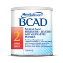 Bcad 2 Medical Food For The Dietary Management Of Msud, 1 Lb. Can, 1/Ea