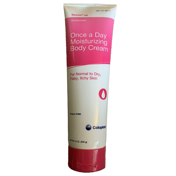 SWEEN® 24 ONCE A DAY MOISTURIZING BODY CREAM FOR FLAKY, ITCHY SKIN, 9-OUNCE TUBE, SOLD AS 12/CASE COLOPLAST 7095