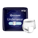Reassure® Overnight Brief, Heavy Absorbency, Incontinence, with Tape Tabs, 2XL, 12/BG