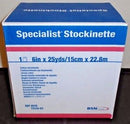 Specialist® Cotton Tubular Stockinette, 6 Inch x 25 Yard, 1/BX