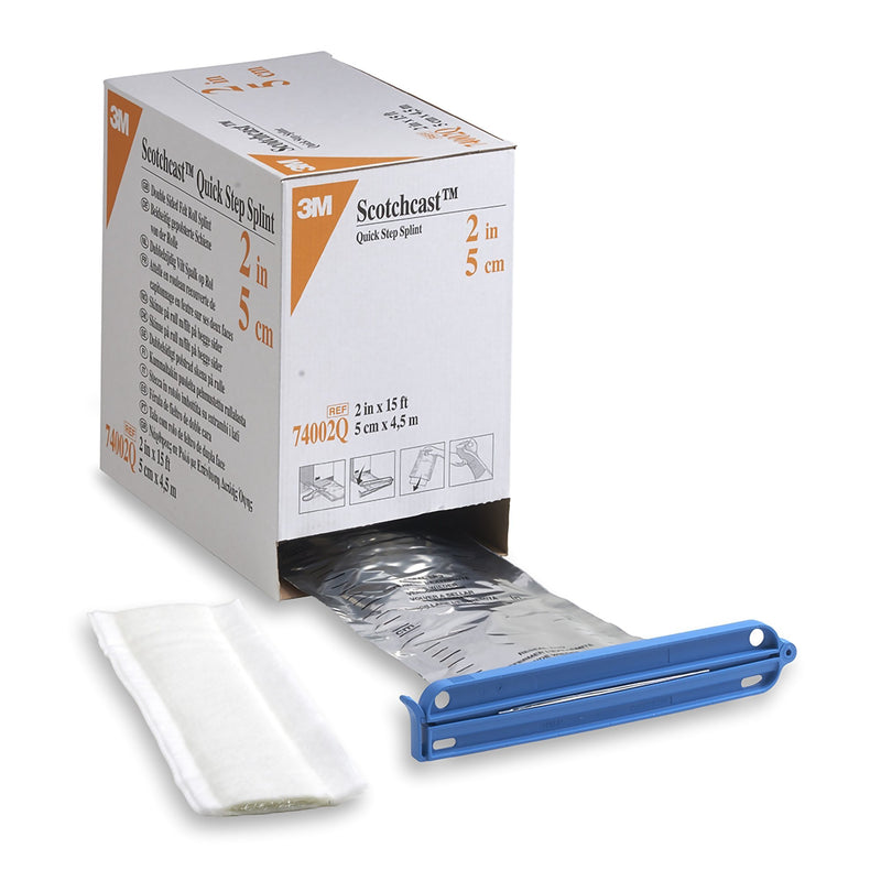 3M™ SCOTCHCAST™ QUICK STEP DOUBLE SIDED FELT SPLINT ROLL, 2 INCH X 15 FOOT, SOLD AS 2/CASE SOLVENTUM 74002Q
