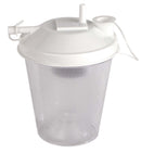Schuco® Suction Canister for use with Schuco® 130 Aspirator Pumps, 800 mL, 5/CS