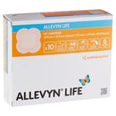Allevyn Life Silicone Adhesive with Border Silicone Foam Dressing, 5¾ x 5¾ Inch, 10/BX