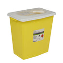 SharpSafety™ Chemotherapy Waste Container, 12 Gallon, 18¾ x 18¼ x 12¾ Inch, 1/EA