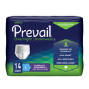 PREVAIL® OVERNIGHT ABSORBENT UNDERWEAR, LARGE, SOLD AS 56/CASE FIRST PVX-513