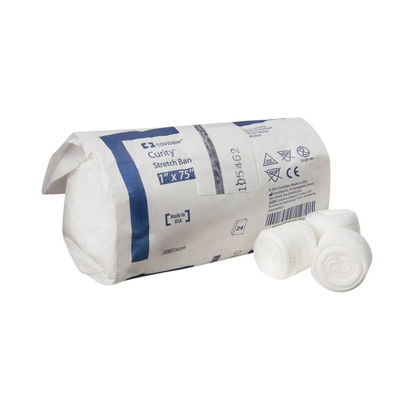 CURITY™ CONFORMING BANDAGE, 1 X 75 INCH, 1-PLY, SOLD AS 24/BAG CARDINAL 2239