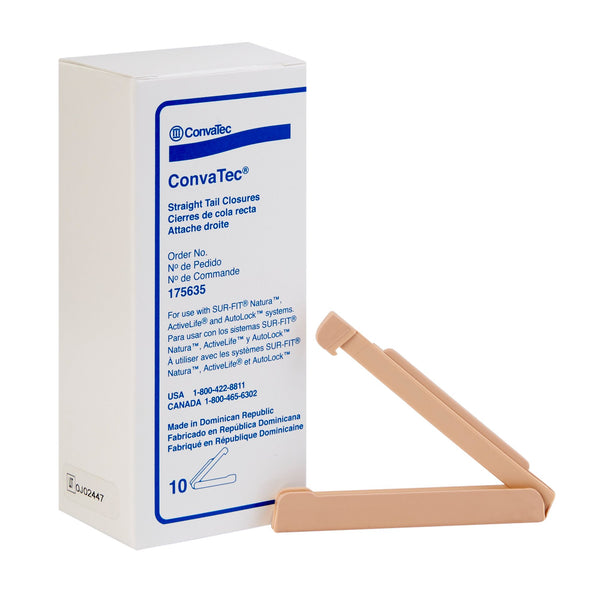 CONVATEC® TAIL CLOSURE CLAMP, SOLD AS 10/BOX CONVATEC 175635