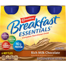 CARNATION BREAKFAST ESSENTIALS® CHOCOLATE NUTRITIONAL DRINK, 8-OUNCE BOTTLE, SOLD AS 6/PACK NESTLE 12230369