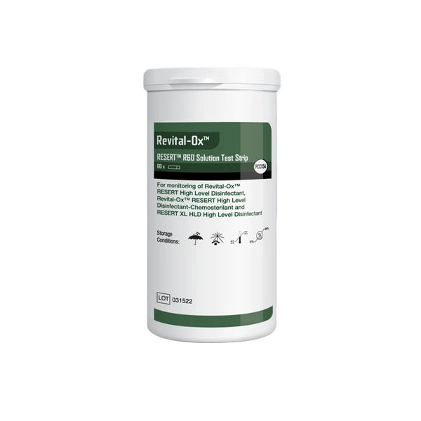 REVITAL-OX® RESERT® R60 SOLUTION TEST STRIP, SOLD AS 120/CASE STERIS PCC054