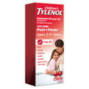 TYLENOL CHILDREN'S PAIN + FEVER ORAL SUSPENSION, CHERRY FLAVOR, SOLD AS 1/EACH J 50580016604