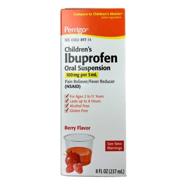 PERRIGO IBUPROFEN CHILDREN'S PAIN RELIEF, SOLD AS 1/EACH PERRIGO 45802089726