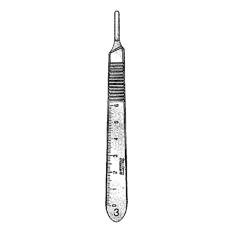 MILTEX SCALPEL HANDLE, SOLD AS 1/EACH INTEGRA 4-7
