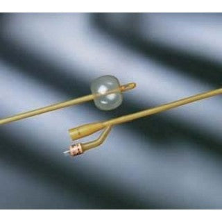 Bard Coated Latex Foley Catheters Bardia Silicone Ctd 2Way 30Cc18Fr 12/Cs -123618A