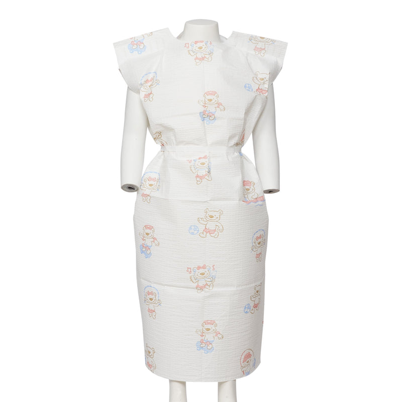 Graham Medical Products Activity Bears™ Print Pediatric Disposable Exam Gown 50/CASE -70283N