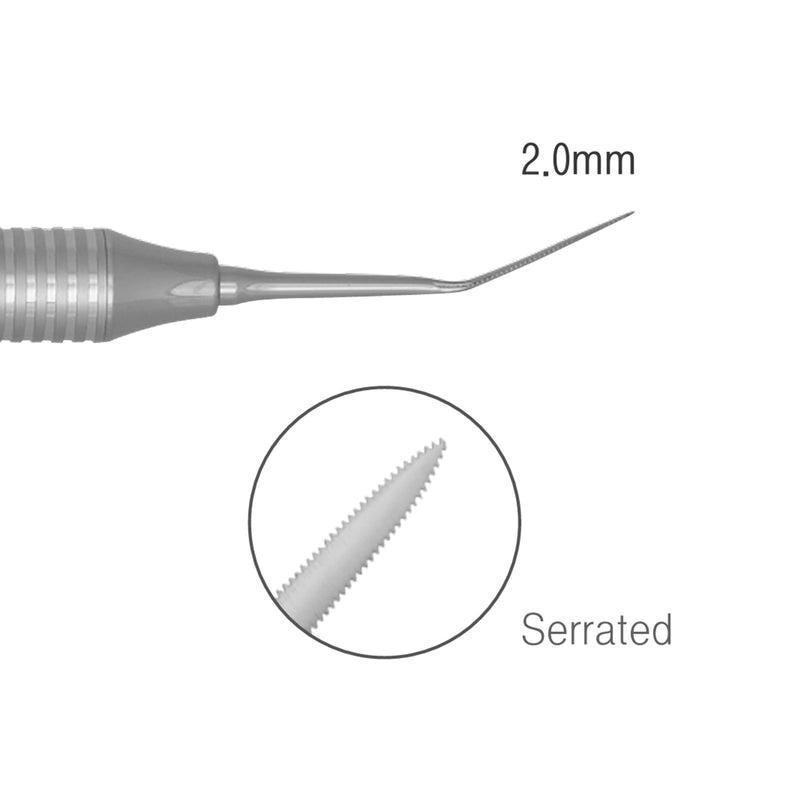 Osung Serrated Curved Dental Periotome -PRR256 - Osung USA