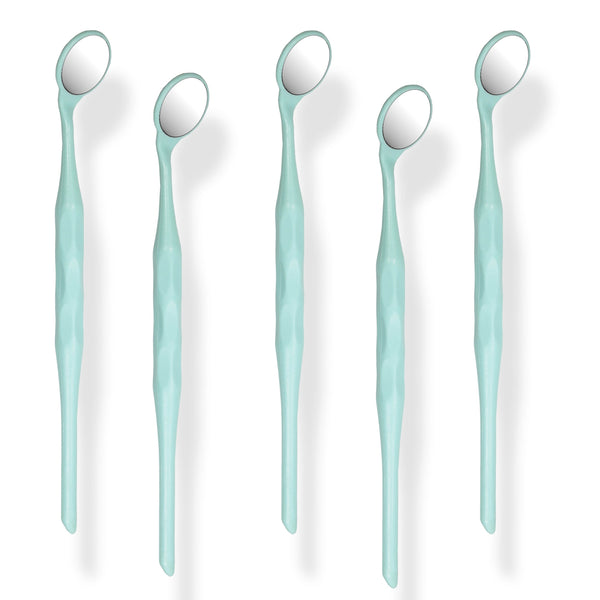 5 Pieces Dental Autoclavable Disposable Mouth Mirror Green -ORAL32 - Osung USA