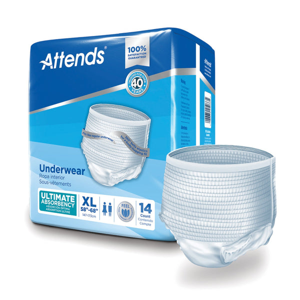Attends Advanced Underwear, X-Large 14/BAG -APP0740