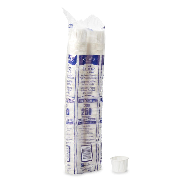 Solo Paper Souffle Cup, White, 2-ounce capacity 5000/CASE -200-2050