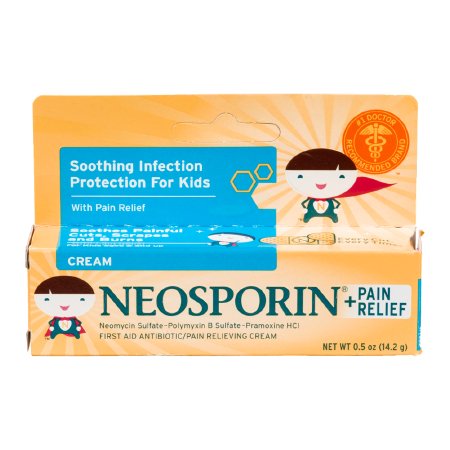 Neosporin + Pain Relief for Kids First Aid Antibiotic, ½ oz. Tube 1/EACH -31254740740
