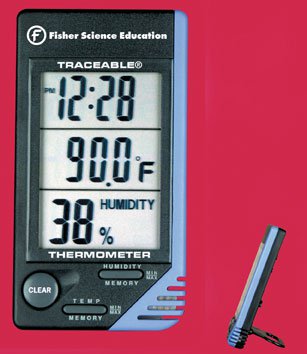 Fisher Science Education™ Hygrometer / Thermometer 1/EACH -S66279