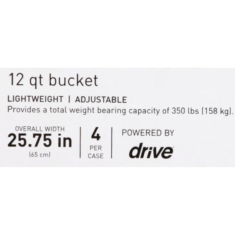 McKesson Commode Chair, Nonfolding 4/CASE -146-11105N-4