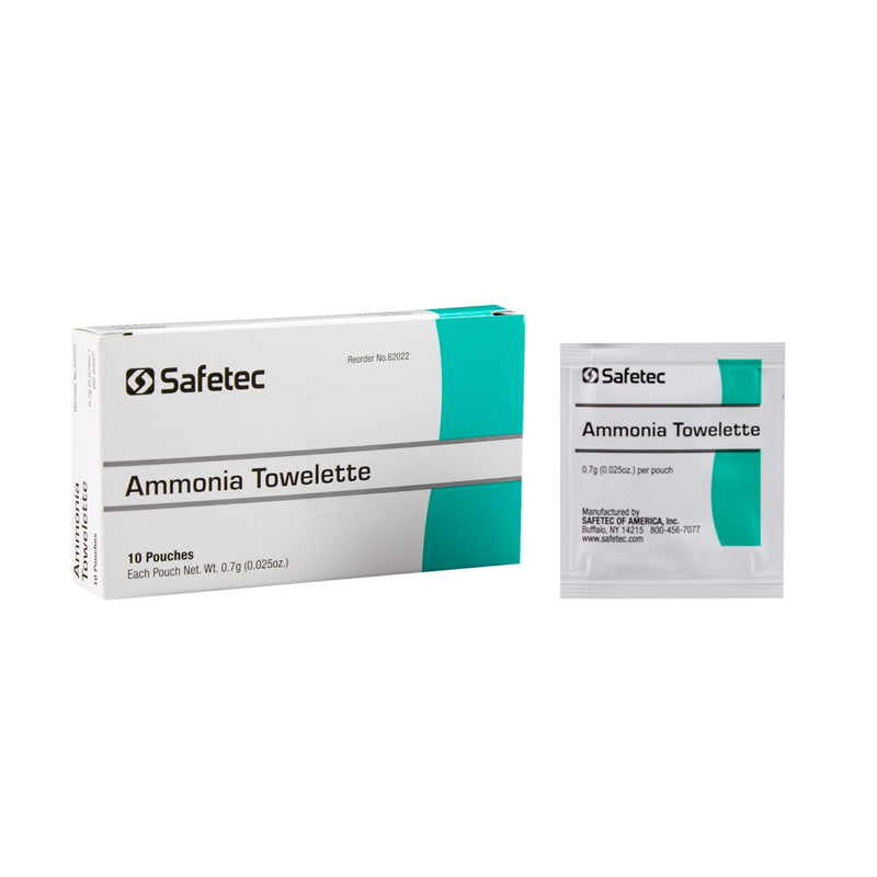 Safetec Ammonia / Alcohol Respiratory Stimulant 300/CASE -62022