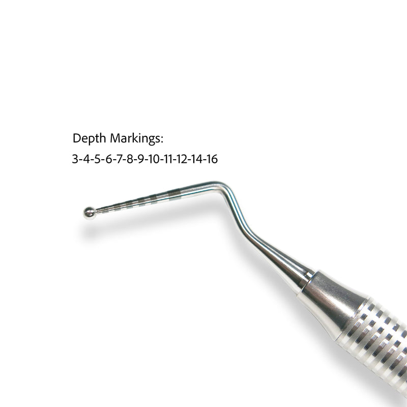 Dental Implant Depth Gauge Double Ended Osung - DG2225 - Osung USA