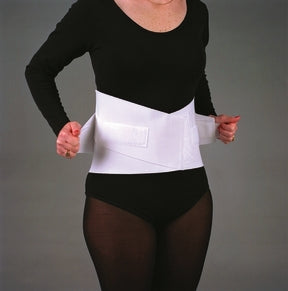 BACK SUPPORT, SEWN-ON SUSPENDERS, BLACK, 9", 1½" SUSPENDERS, X-SMALL 26"-36", SOLD AS EACH SCOTT 310